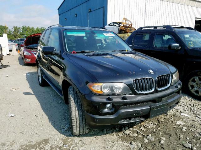 5UXFB535X5LV17349 - 2005 BMW X5 4.4I BLACK photo 1