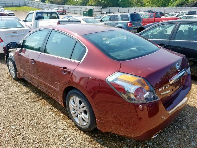 1N4AL2AP5AC115962 - 2010 NISSAN ALTIMA BAS MAROON photo 3