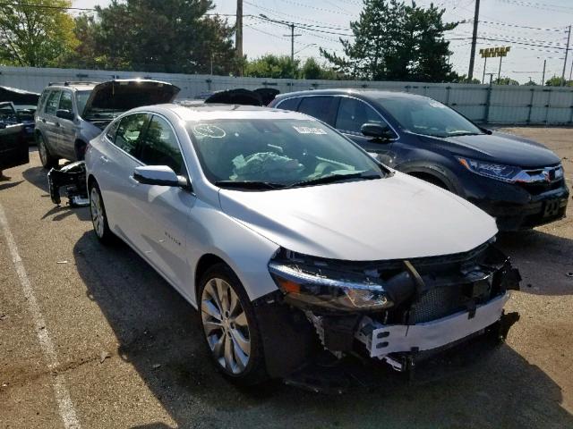 1G1ZH5SX4HF226423 - 2017 CHEVROLET MALIBU PRE WHITE photo 1