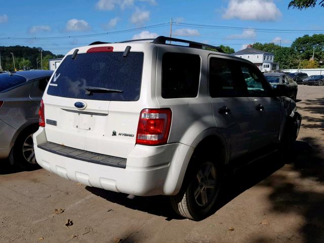 1FMCU593X9KB56488 - 2009 FORD ESCAPE HYB GRAY photo 4