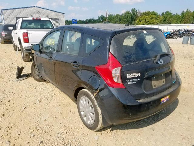 3N1CE2CPXFL391305 - 2015 NISSAN VERSA NOTE BLACK photo 3