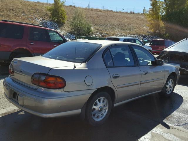 1G1NE52M8X6219633 - 1999 CHEVROLET MALIBU LS 金色 照片 4