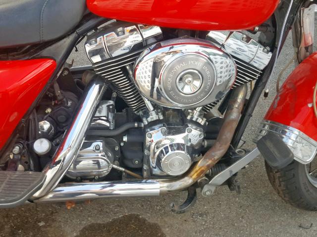 1HD1FCW196Y646117 - 2006 HARLEY-DAVIDSON FLHTCUI RED photo 7