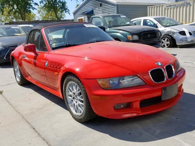 4USCJ3321WLC11396 - 1998 BMW Z3 2.8 RED photo 1