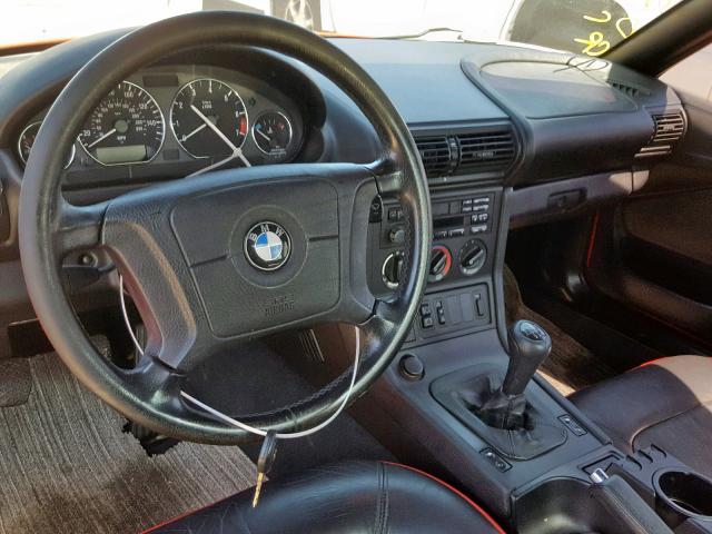 4USCJ3321WLC11396 - 1998 BMW Z3 2.8 RED photo 9