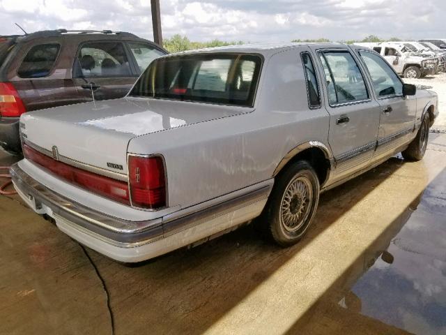 1LNCM81F7LY821018 - 1990 LINCOLN TOWN CAR WHITE photo 4