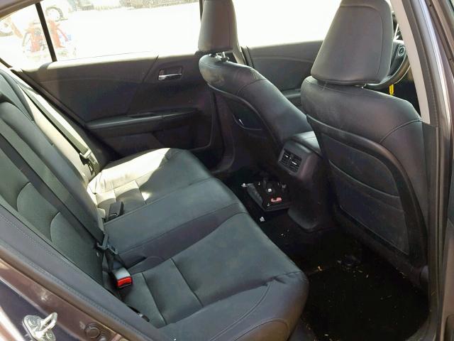 1HGCR3F89DA036417 - 2013 HONDA ACCORD EXL GRAY photo 6