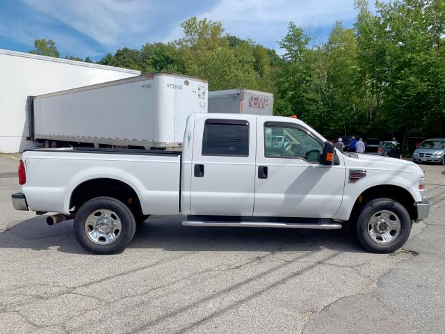 1FTWW31R48EA39485 - 2008 FORD F350 SRW S WHITE photo 5