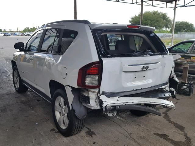 1C4NJCBB4ED865587 - 2014 JEEP COMPASS SP თეთრი ფოტო 3