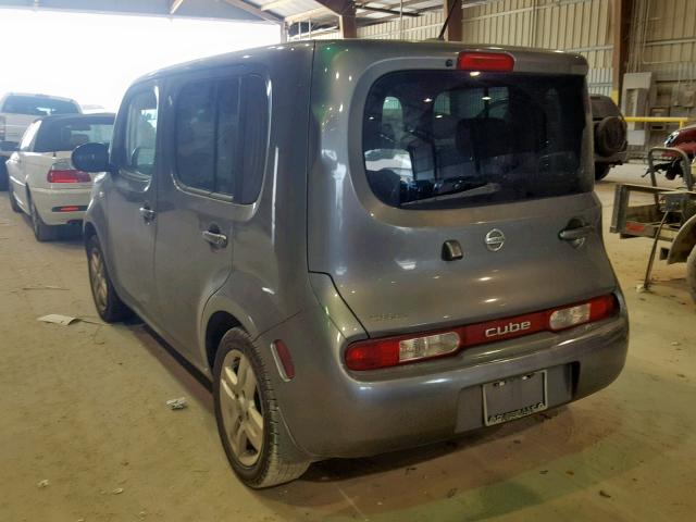 JN8AZ2KR4CT253170 - 2012 NISSAN CUBE BASE GRAY photo 3