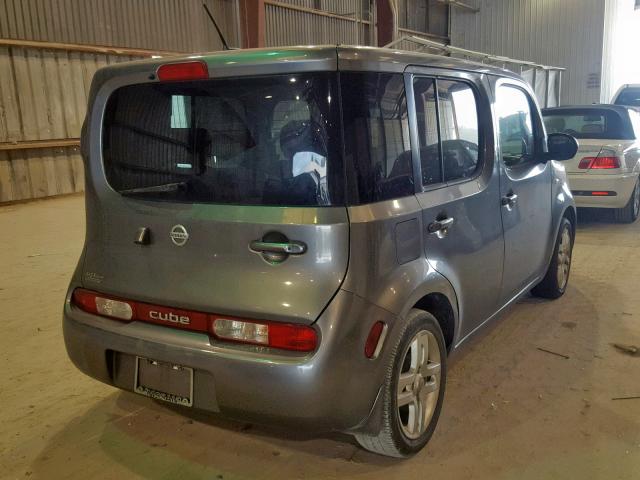 JN8AZ2KR4CT253170 - 2012 NISSAN CUBE BASE GRAY photo 4