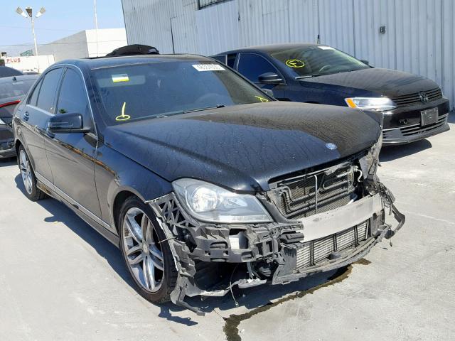 WDDGF4HB7ER311475 - 2014 MERCEDES-BENZ C 250 BLACK photo 1