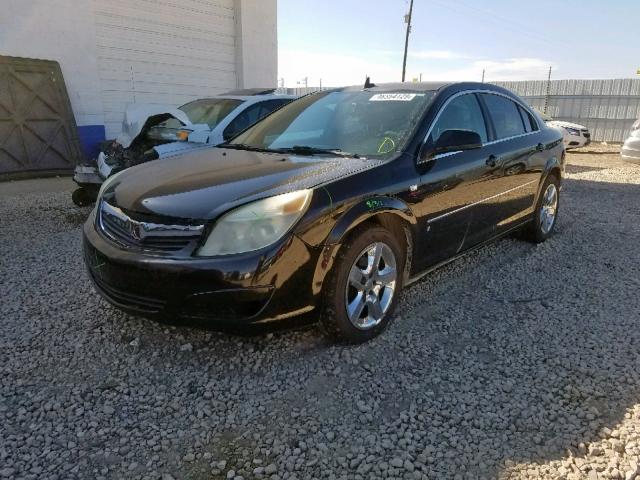 1G8ZS57N67F181378 - 2007 SATURN AURA XE GRAY photo 2