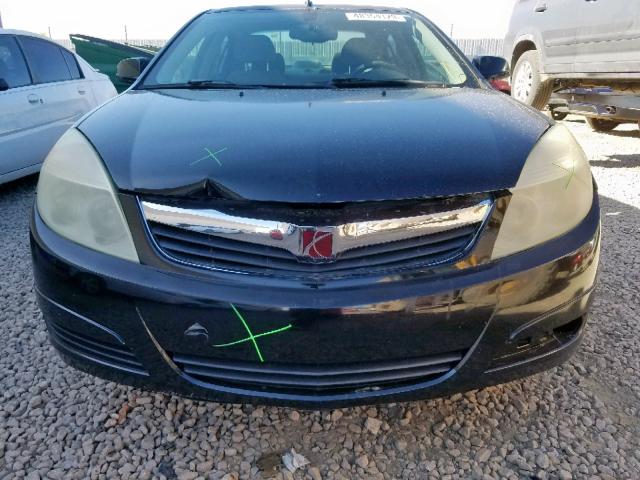 1G8ZS57N67F181378 - 2007 SATURN AURA XE GRAY photo 9