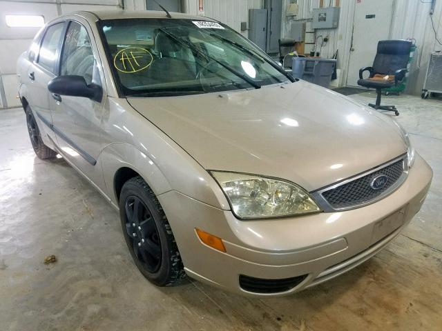 1FAFP34N96W113227 - 2006 FORD FOCUS ZX4 BEIGE photo 1