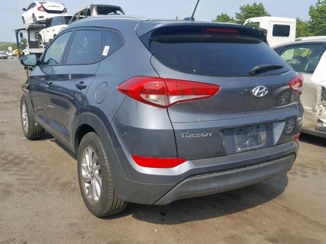 KM8J3CA42HU504550 - 2017 HYUNDAI TUCSON LIM GRAY photo 3