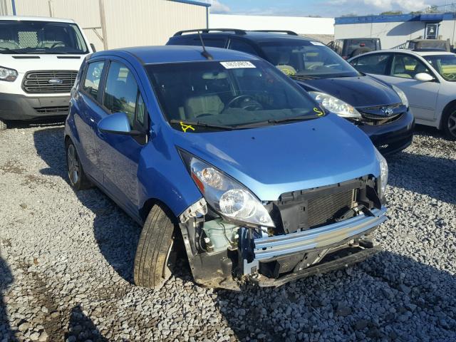 KL8CA6S96EC402161 - 2014 CHEVROLET SPARK LS BLUE photo 1