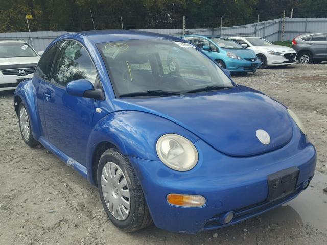 3VWCB21C42M446158 - 2002 VOLKSWAGEN NEW BEETLE ლურჯი ფოტო 1