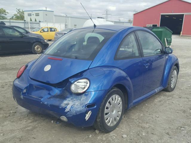3VWCB21C42M446158 - 2002 VOLKSWAGEN NEW BEETLE ლურჯი ფოტო 4