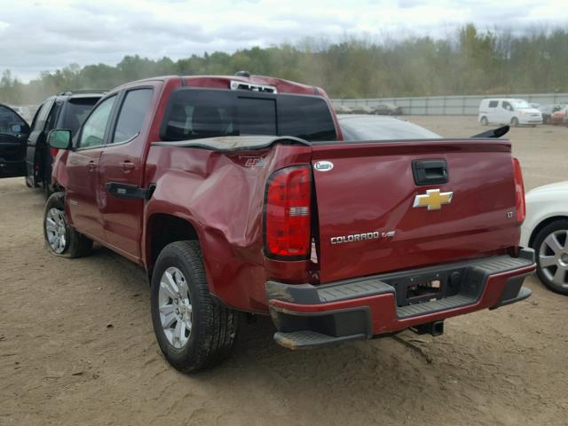 1GCGTCEN8J1245006 - 2018 CHEVROLET COLORADO L RED photo 3