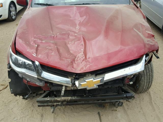 1GCGTCEN8J1245006 - 2018 CHEVROLET COLORADO L RED photo 7