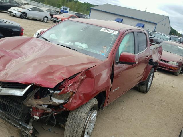 1GCGTCEN8J1245006 - 2018 CHEVROLET COLORADO L RED photo 9