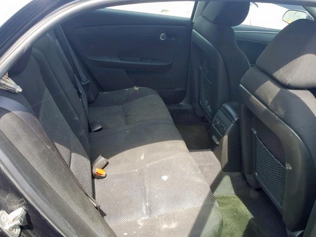 1G1ZC5E04CF148828 - 2012 CHEVROLET MALIBU 1LT BLACK photo 6
