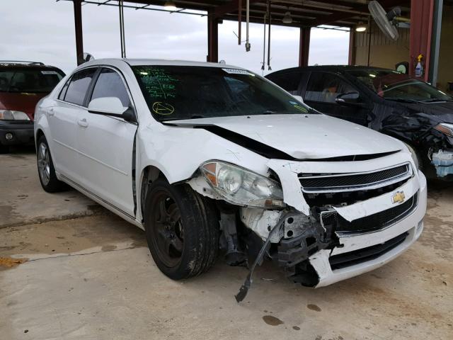 1G1ZH57B29F130028 - 2009 CHEVROLET MALIBU 1LT WHITE photo 1