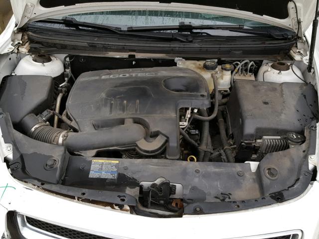 1G1ZH57B29F130028 - 2009 CHEVROLET MALIBU 1LT WHITE photo 7