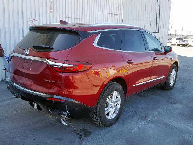 5GAERBKW8KJ191965 - 2019 BUICK ENCLAVE ES BURGUNDY photo 4