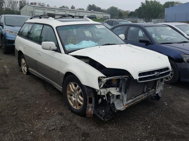 4S3BH686217663284 - 2001 SUBARU LEGACY OUT WHITE photo 1