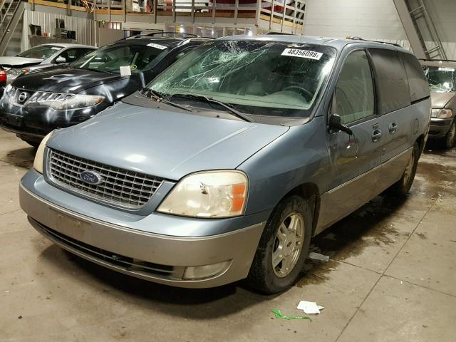 2FMZA58244BA16340 - 2004 FORD FREESTAR L BLUE photo 2