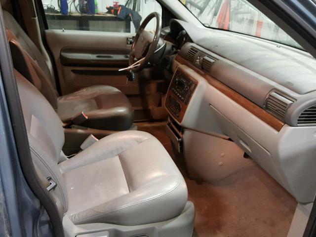 2FMZA58244BA16340 - 2004 FORD FREESTAR L BLUE photo 5