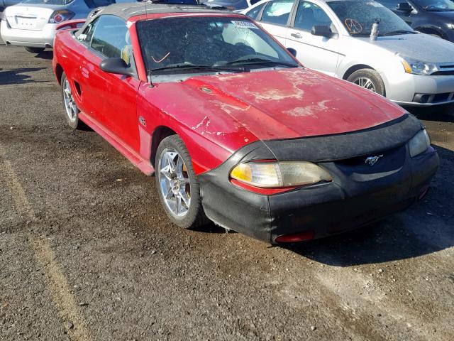 1FALP45T4SF129688 - 1995 FORD MUSTANG GT RED photo 1