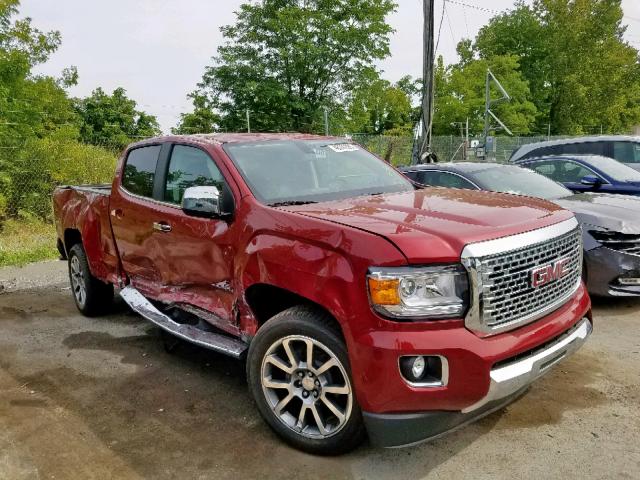 1GTG6EENXK1290484 - 2019 GMC CANYON DEN RED photo 1