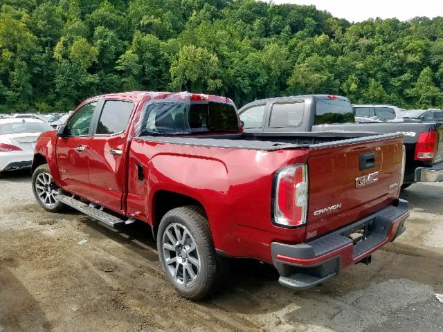 1GTG6EENXK1290484 - 2019 GMC CANYON DEN RED photo 3