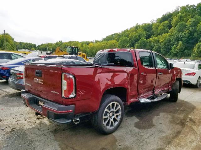 1GTG6EENXK1290484 - 2019 GMC CANYON DEN RED photo 4