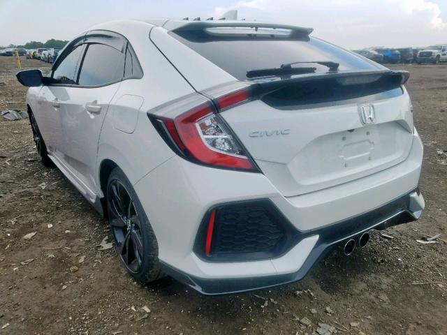 SHHFK7H46KU204941 - 2019 HONDA CIVIC SPOR WHITE photo 3