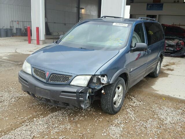 1GMDV23E65D136053 - 2005 PONTIAC MONTANA BLUE photo 2