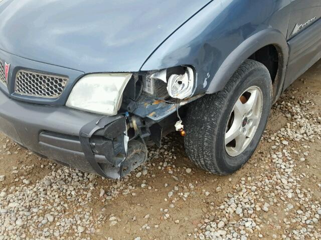 1GMDV23E65D136053 - 2005 PONTIAC MONTANA BLUE photo 9