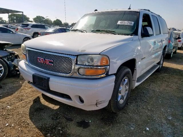 1GKFK66U55J253399 - 2005 GMC YUKON XL D WHITE photo 2