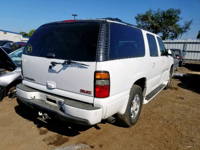 1GKFK66U55J253399 - 2005 GMC YUKON XL D WHITE photo 4