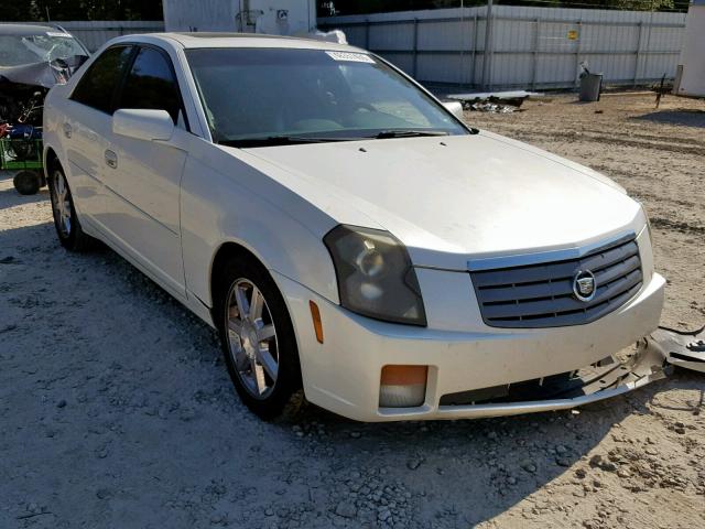 1G6DP567250169218 - 2005 CADILLAC CTS HI FEA WHITE photo 1