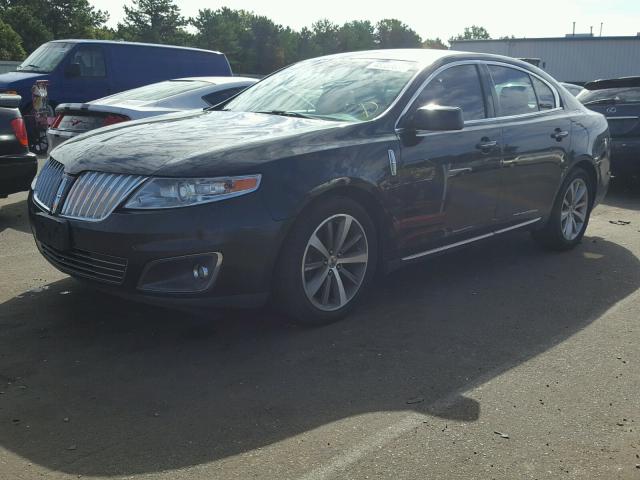 1LNHL9FT2CG805179 - 2012 LINCOLN MKS BLACK photo 2