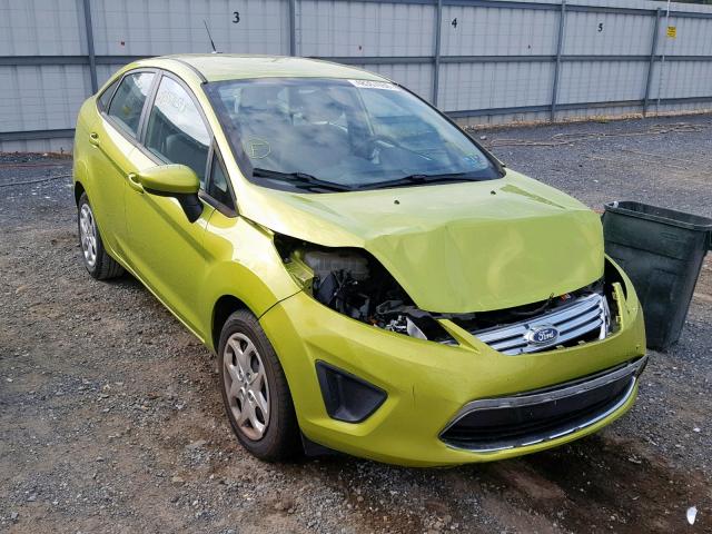 3FADP4BJ6BM174042 - 2011 FORD FIESTA SE GREEN photo 1