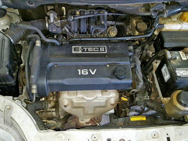 KL1TD62645B424385 - 2005 CHEVROLET AVEO BASE 银色 照片 7
