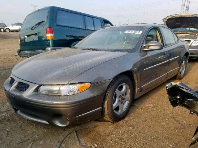 1G2WP52K9XF303727 - 1999 PONTIAC GRAND PRIX BROWN photo 2