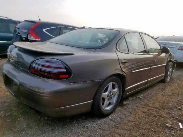 1G2WP52K9XF303727 - 1999 PONTIAC GRAND PRIX BROWN photo 4