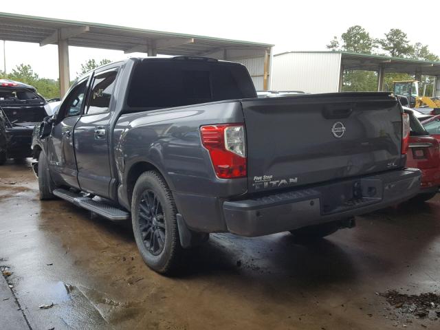 1N6AA1E62HN505652 - 2017 NISSAN TITAN SV GRAY photo 3