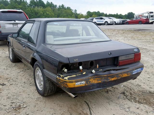 1FACP40E0LF224520 - 1990 FORD MUSTANG LX BLACK photo 3